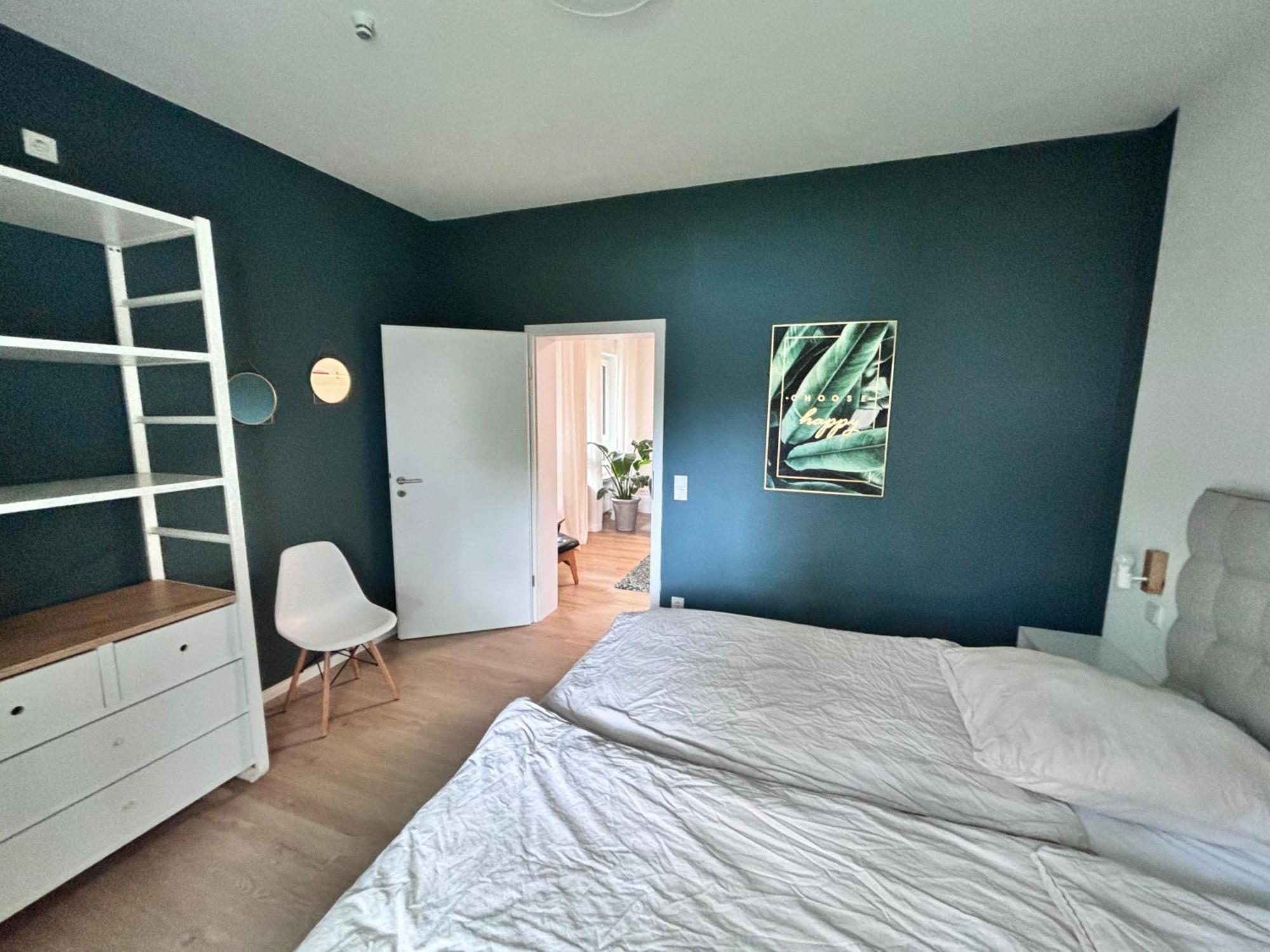 Raum2Go - No1 Modernes Ruhiges 2-Schlafzimmer Apartment City & Park Wiesbaden Exteriör bild